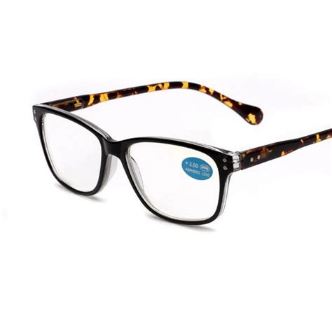 Retro Leopard Reading Glasses For Women High Quality Spring Hinge Anti ...