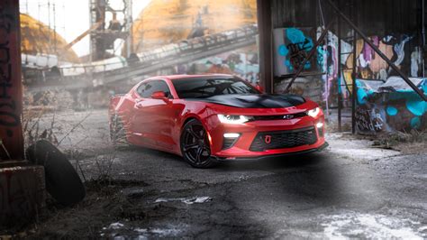 5120x2880 Red Camaro 8k 5K ,HD 4k Wallpapers,Images,Backgrounds,Photos ...