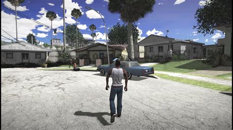 GTA San Andreas - SA_ReVision 1.1 ENB Series Graphics MOD - YouTube