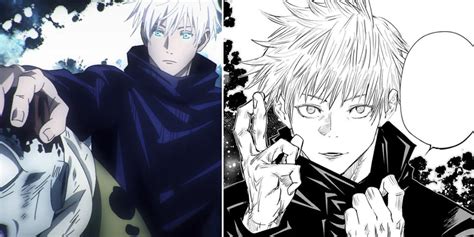 Jujutsu Kaisen: 10 Ways Satoru Gojo Is Different In The Manga