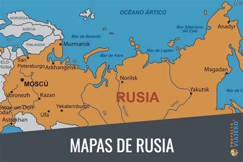 Mapas de Rusia