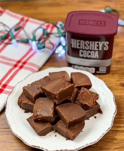 hershey cocoa microwave fudge recipe – Microwave Recipes