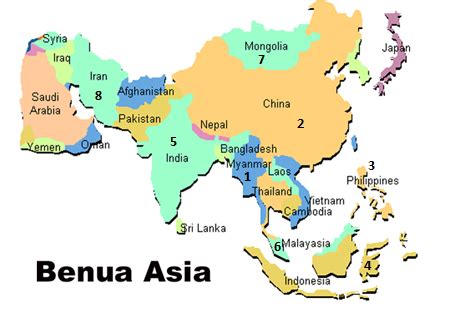 Jumlah Negara Di Asia - legsploaty