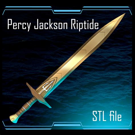 Archivo STL Percy Jackson Sword Riptide・Modelo para descargar e ...