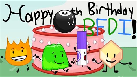 BFDI:Happy 8th Birthday! - YouTube