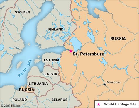 St. Petersburg | Map, Points of Interest, & History | Britannica