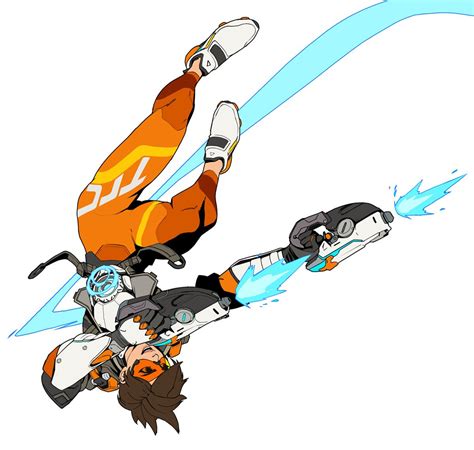 Tracer Artwork from Overwatch 2 #art #artwork #gaming #videogames # ...