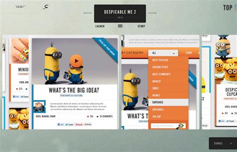 10 Great Interactive Design Examples for Designers’ Reference