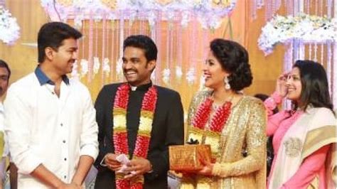 Vijay Wedding Photos Tamil Actor - renitalexander