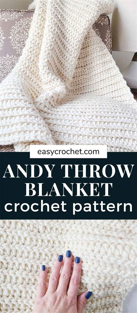 How to Crochet a Blanket - EasyCrochet.com