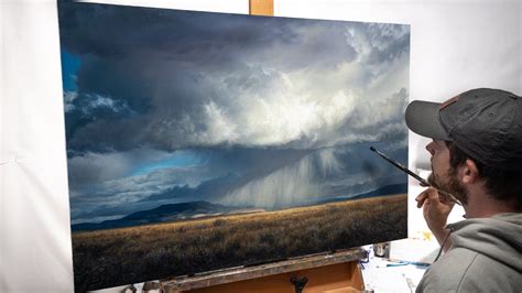 Storm Cloud Painting Time-lapse | "Eternal Reign" - YouTube