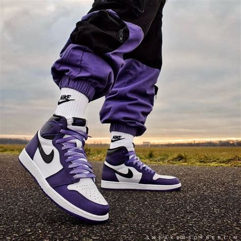 Air Jordan 1 High OG Court Purple 2.0 | メンズファッション, 戦闘服, 靴