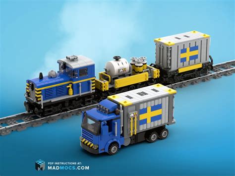 Lego City Cargo Train Instructions