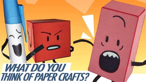 BFDI - TPOT: Making Pen Blocky Eraser - YouTube