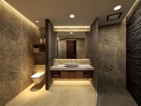 11 Inspirasi Ide Desain Kamar Mandi Minimalis Eksotis [desain Terbaru ...