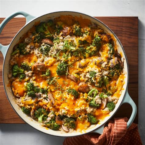 Broccoli, Cheese & Rice Casserole Recipe - EatingWell