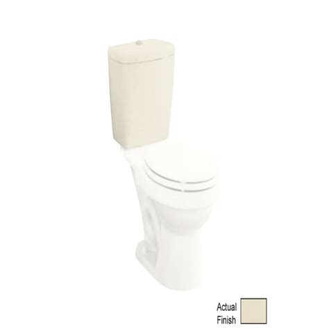 Sterling Karsten Biscuit 1.6-GPF Dual-Flush High Efficiency Toilet Tank ...