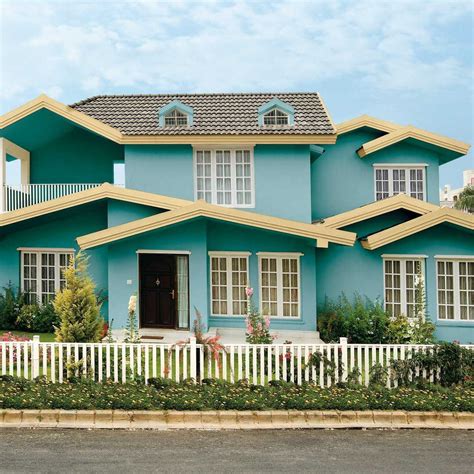 Exterior Asian Paints Home Colour Design Outside - HOME DESIGN