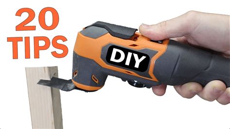 20 Oscillating Multi-Tool Tips for Beginners - YouTube