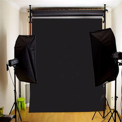 3x5ft black photography backdrop background studio photo indoor screen ...