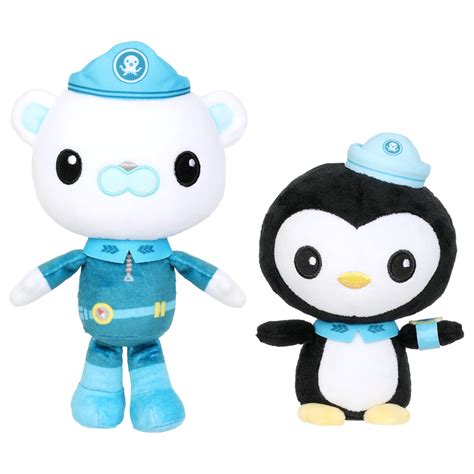 Octonauts Above Beyond Plush Captain Barnacles And Peso Toy To Collect ...