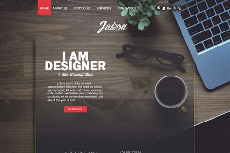 Creative WebPage Design | Creative Website Templates ~ Creative Market