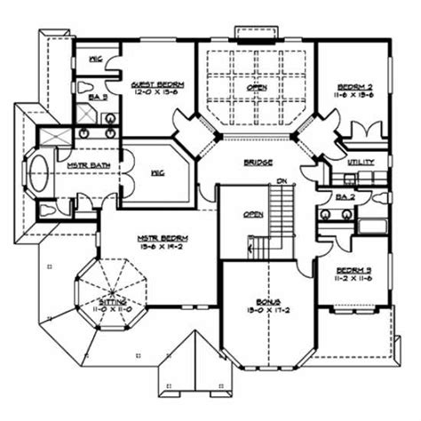 Queen Anne Floor Plans Design