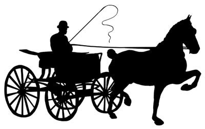 Horse Drawn Carriage Clipart