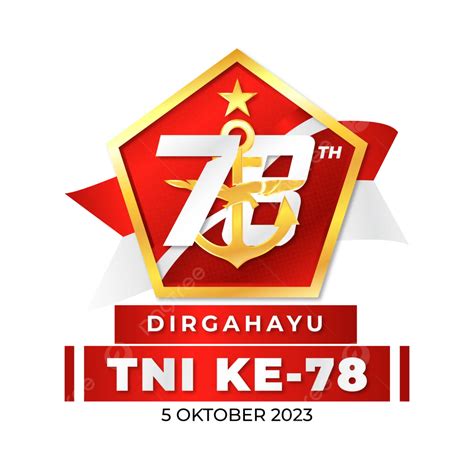 Gambar Kartu Ucapan Dirgahayu Tni 77 Berlogo Hut Tni 2023 Vektor, Logo ...