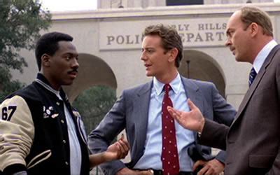 Eddie Murphy, Judge Reinhold and John Ashton in Beverly Hills Cop II (1987)