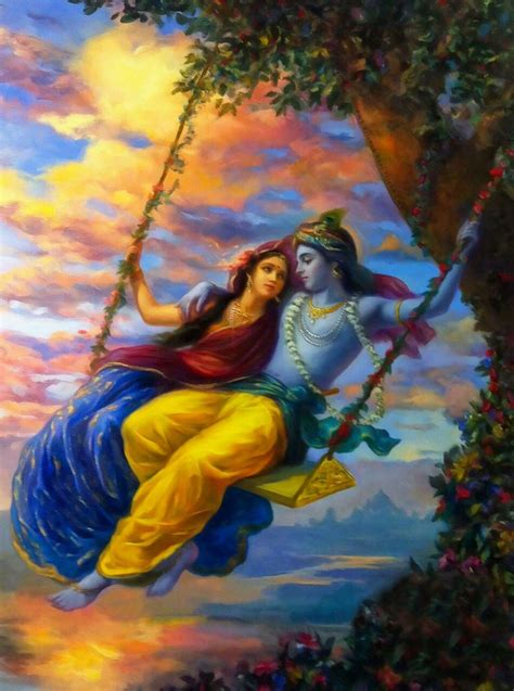 Radha Krishna Painting Wallpapers - Wallpaper Cave