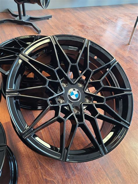 18″ Gloss Black BMW Competition Series M3/M4 style wheels - Advance ...