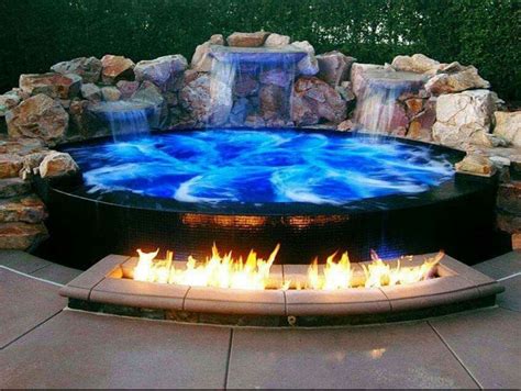 39 Pool Waterfalls Ideas for Your Outdoor Space ~ Matchness.com