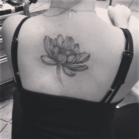 Black and grey lotus tattoo | Lotus flower tattoo, Lotus tattoo, Flower ...