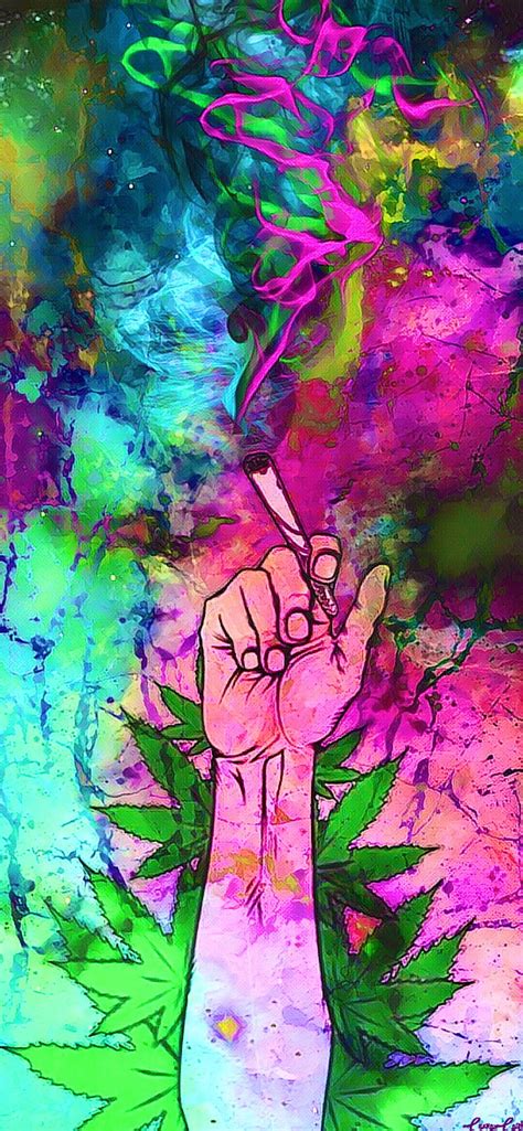 Smoking, 420, marijuana, maryjane, stoner, trippy, HD phone wallpaper ...