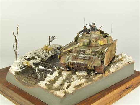 Plastic model of the German PzKpfw IV medium tank