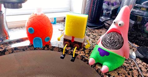 This Spongebob Soap And Sponge Set Is The Ultimate Way To Clean Dishes