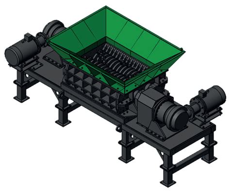 DGD Heavy Duty Twin Shaft Shredder