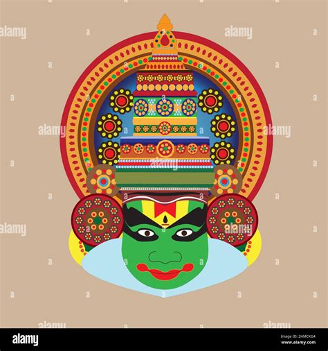 Kathakali Face Mask