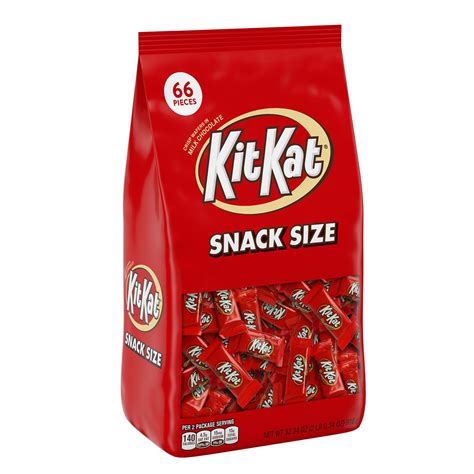 KIT KAT® Milk Chocolate Wafer Snack Size Candy Bars, Individually ...