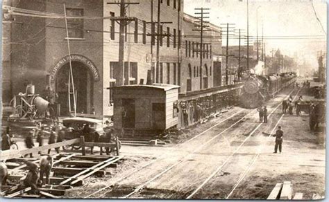 Looking south on Alameda at 1st Street, Los Angeles, c1915 .. #history ...