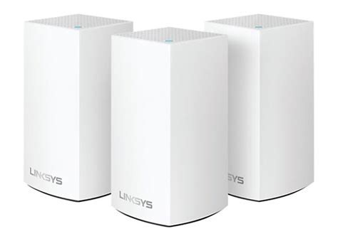 Linksys Velop Intelligent Mesh WiFi System, 3-Pack White (AC3900 ...