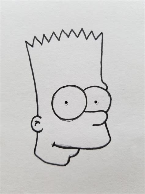 Quick and Easy Guide to Drawing Bootleg Bart Simpson - FeltMagnet