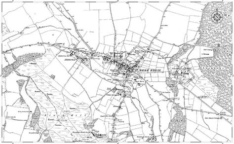 Historic Ordnance Survey Maps of Bere Regis