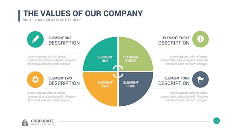 Elevate Your Corporate Presentations with this Powerpoint Template