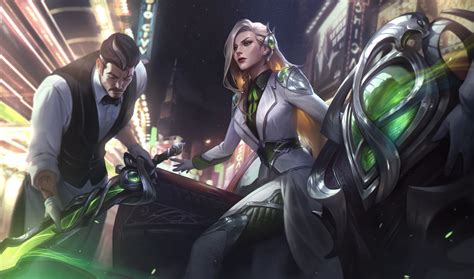 ArtStation - Debonair Leona splash art