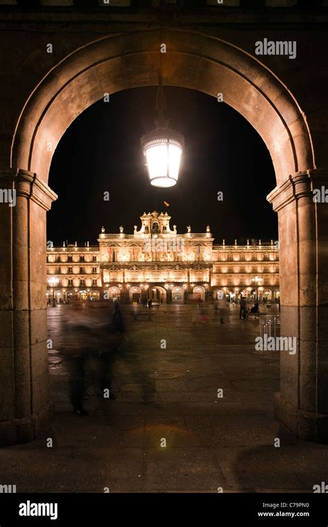 The Plaza Mayor, Salamanca, Spain Stock Photo - Alamy