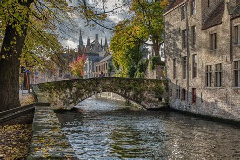 Brugge Canal Bridge, Belgium