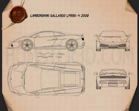 Lamborghini blueprint 3D Models Download - Hum3D