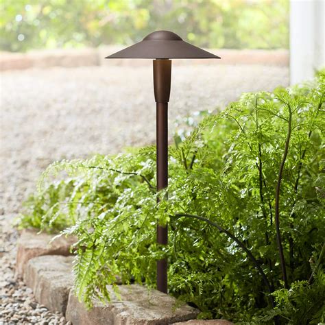 Kichler Landscape 22" High 2700K LED Bronze Dome Path Light - #1G072 ...